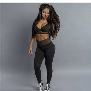 Cute Booty black scrunch leggings